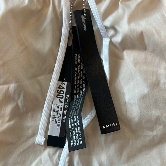 Mens Amiri fortune swim trunks size L NWT - Picture 6 of 9